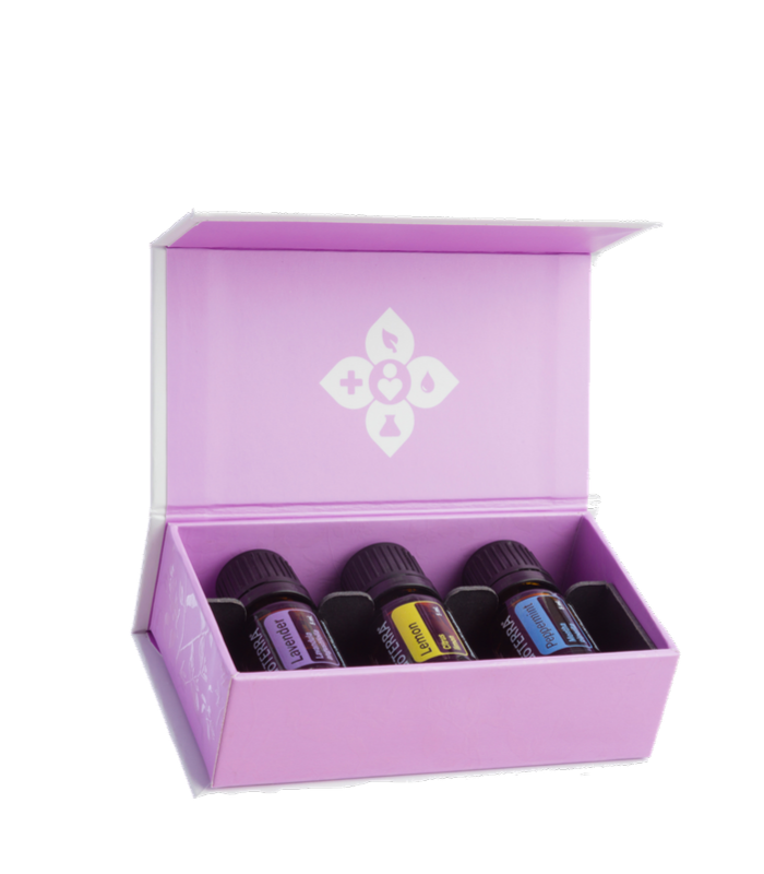 Olejki doTERRA Zestaw Startowy | Lawenda, Mięta, Cytryna